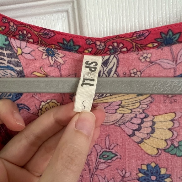 SPELL AND THE GYPSY COLLECTIVE RED
LOVEBIRD DRESS - Picture 8 of 12